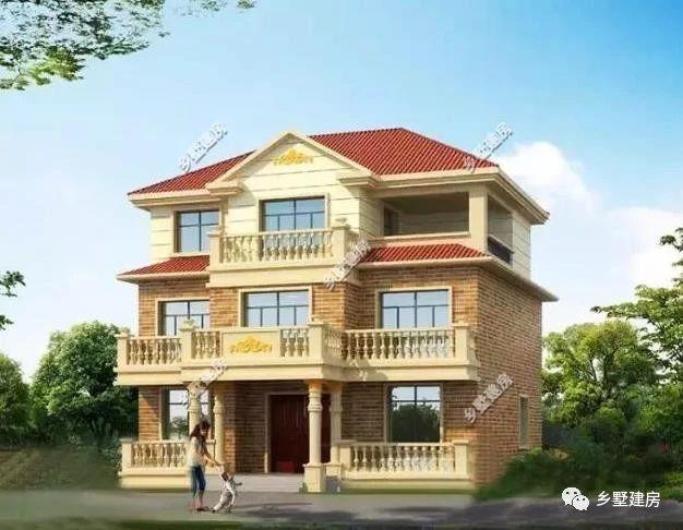 三層別墅圖造價40萬，城市買房首付都不夠，不如在農(nóng)村自建一棟別墅享受一生。