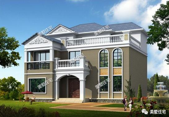 好評(píng)如潮的5款農(nóng)村別墅設(shè)計(jì)圖，款款都有特點(diǎn)，隨便一建就很出彩。