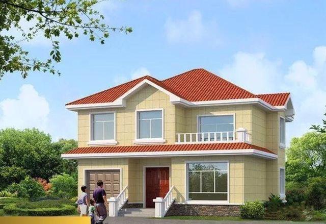 三款漂亮的農(nóng)村二層自建房設(shè)計(jì)圖，簡單實(shí)用還不貴，人人都能建的起