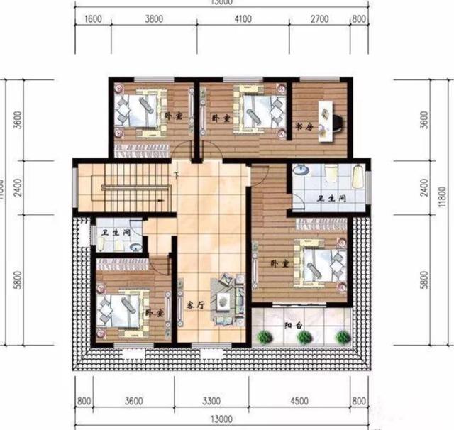 三款漂亮的農(nóng)村二層自建房設(shè)計(jì)圖，簡單實(shí)用還不貴，人人都能建的起