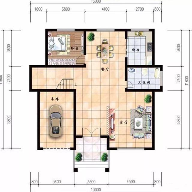 三款漂亮的農(nóng)村二層自建房設(shè)計(jì)圖，簡單實(shí)用還不貴，人人都能建的起