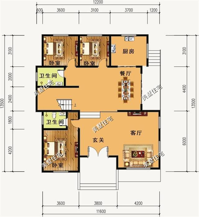 3款風(fēng)格各異的自建別墅圖，每一棟都是值得建的好房子，你喜歡哪個呢