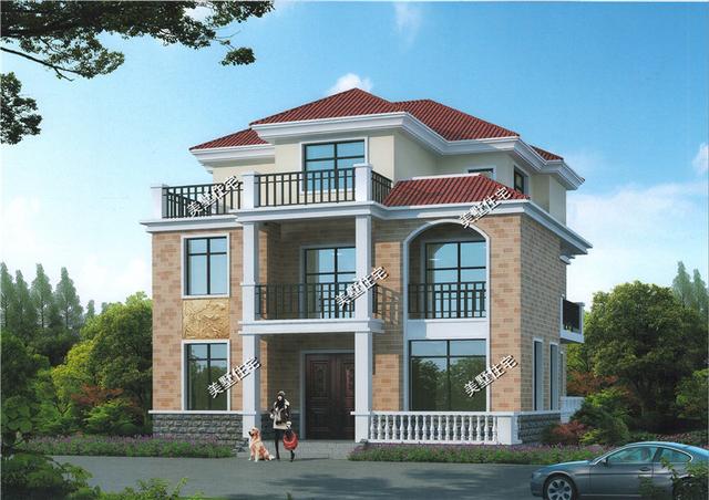 3款風(fēng)格各異的自建別墅圖，每一棟都是值得建的好房子，你喜歡哪個呢