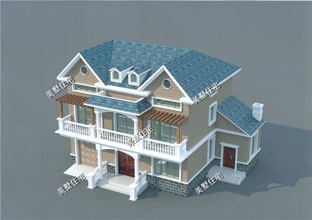 3款風(fēng)格各異的自建別墅圖，每一棟都是值得建的好房子，你喜歡哪個呢