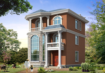 100平米兩間三層樓房設(shè)計(jì)圖，農(nóng)村蓋房舒服實(shí)用最重要