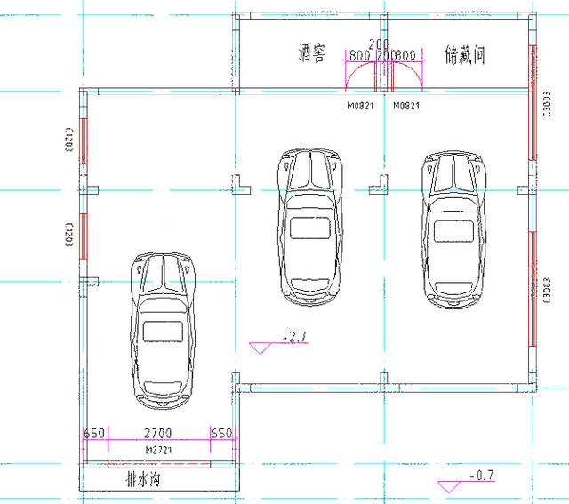 40萬16×12米二層私家別墅設(shè)計(jì)圖，2廳5臥+地下室車庫+酒窖+休閑廳+套房