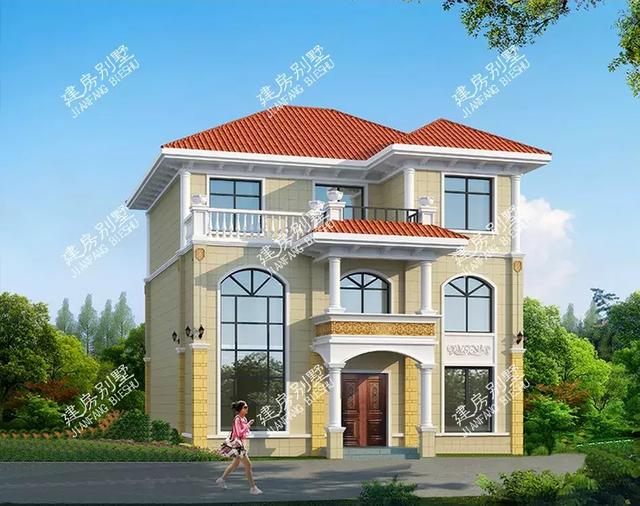 兩款戶型相近的三層農(nóng)村別墅設(shè)計(jì)圖，第一棟戶型通透，第二棟經(jīng)濟(jì)適用，都是建房很不錯(cuò)的選擇