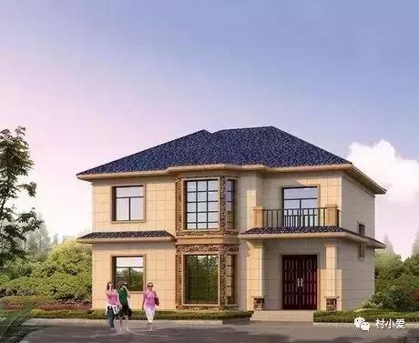 挑空+大落地窗別墅設(shè)計圖，12.6X11.6米，外觀造型時尚美觀，讓人居住更舒心