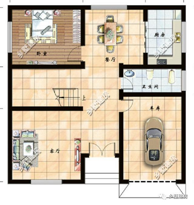 農(nóng)村自建小別墅設(shè)計圖！專為農(nóng)村小占地設(shè)計的房子！簡直美呆了！