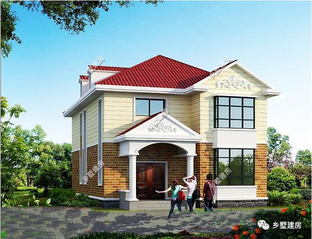 農(nóng)村自建小別墅設(shè)計圖！專為農(nóng)村小占地設(shè)計的房子！簡直美呆了！