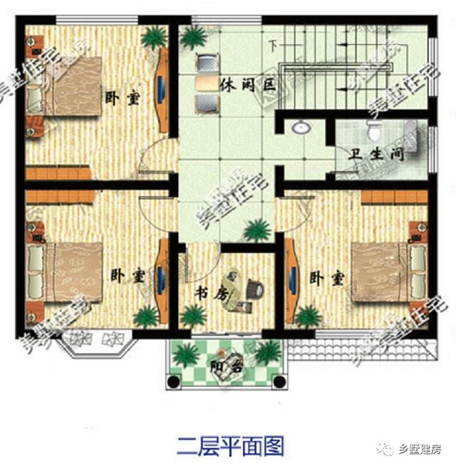 農(nóng)村自建小別墅設(shè)計圖！專為農(nóng)村小占地設(shè)計的房子！簡直美呆了！