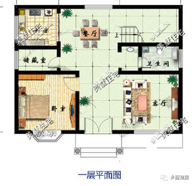 農(nóng)村自建小別墅設(shè)計圖！專為農(nóng)村小占地設(shè)計的房子！簡直美呆了！