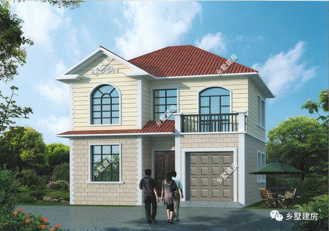 農(nóng)村自建小別墅設(shè)計圖！專為農(nóng)村小占地設(shè)計的房子！簡直美呆了！