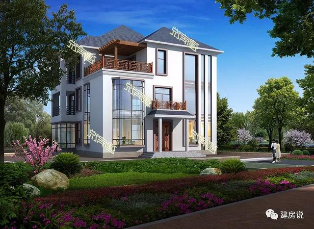 好評率最高的三層農(nóng)村別墅，40萬左右，棋牌室露臺書房齊全，優(yōu)化提升居住品質(zhì)感