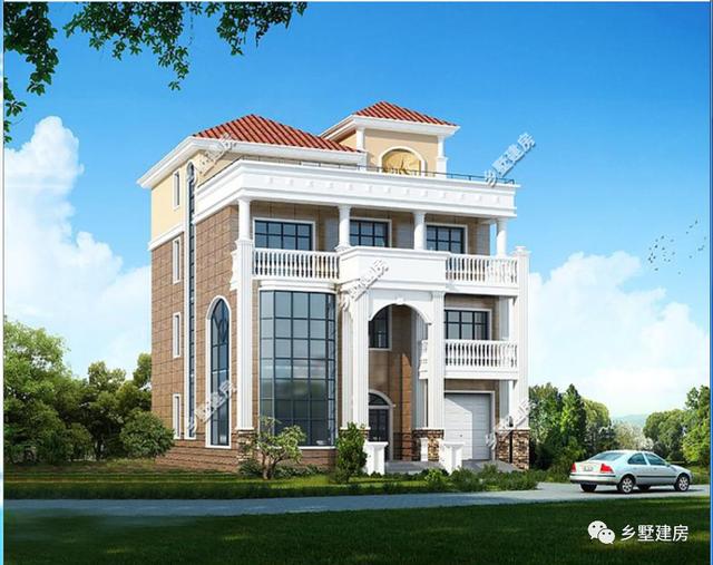 舒適的三層農(nóng)村別墅設(shè)計(jì)圖，別墅剛建成，媳婦娶進(jìn)門，這樣的人生你羨不羨慕？