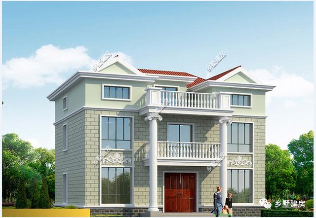 舒適的三層農(nóng)村別墅設(shè)計(jì)圖，別墅剛建成，媳婦娶進(jìn)門，這樣的人生你羨不羨慕？