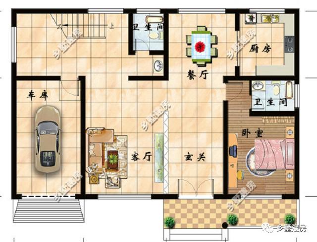 這樣的農(nóng)村自建房建起來超級好看，內(nèi)部設(shè)計漂亮大氣！