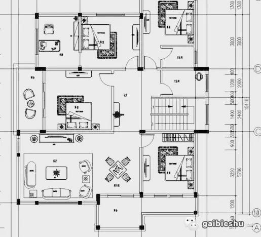 三層農(nóng)村自建房設(shè)計圖，磚混結(jié)構(gòu)，設(shè)計十分人性化