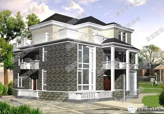 三層農(nóng)村自建房設(shè)計圖，磚混結(jié)構(gòu)，設(shè)計十分人性化