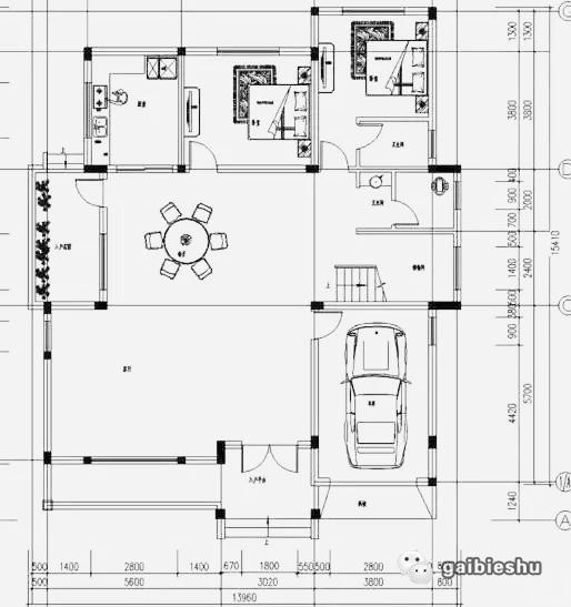 三層農(nóng)村自建房設(shè)計圖，磚混結(jié)構(gòu)，設(shè)計十分人性化