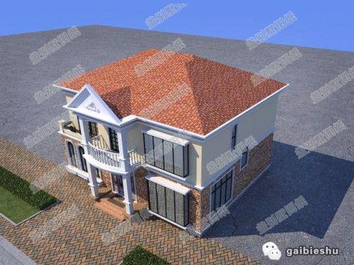 占地190平方米二層自建房設(shè)計(jì)圖，室內(nèi)布局符合現(xiàn)代人的生活習(xí)慣