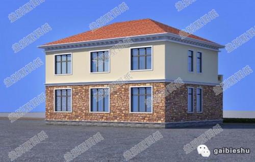 占地190平方米二層自建房設(shè)計(jì)圖，室內(nèi)布局符合現(xiàn)代人的生活習(xí)慣