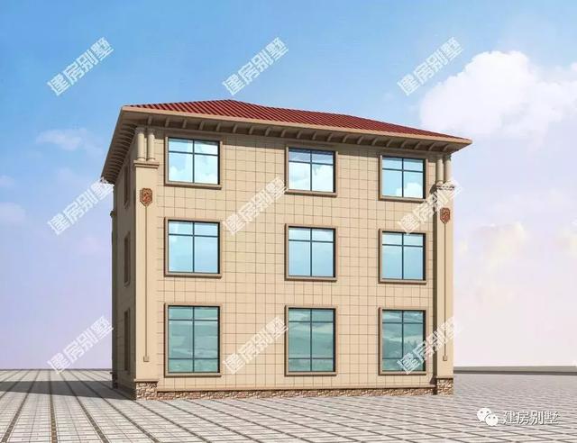 三層歐式別墅設(shè)計圖13.5×11.2米，要建就建棟豪華大氣的住宅