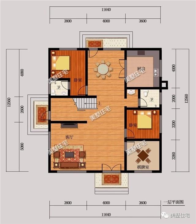 5款好看又實(shí)用的別墅戶型圖，返鄉(xiāng)建房的首選，為農(nóng)村生活量身定制
