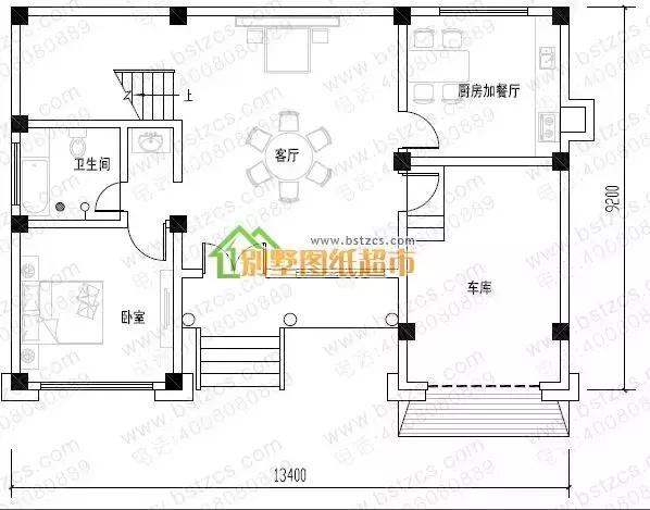 6套漂亮農(nóng)村別墅戶型圖，進(jìn)深都為10米，各有特點，一起來看看。