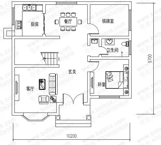 6套漂亮農(nóng)村別墅戶型圖，進(jìn)深都為10米，各有特點，一起來看看。