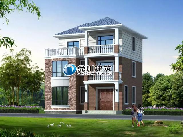 6套漂亮農(nóng)村別墅戶型圖，進(jìn)深都為10米，各有特點，一起來看看。