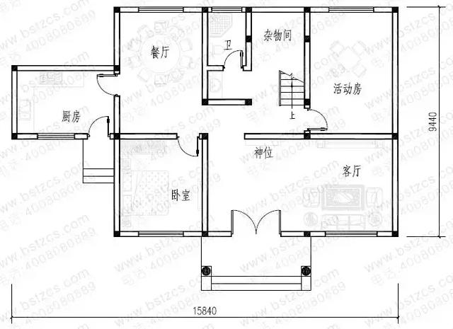 6套漂亮農(nóng)村別墅戶型圖，進(jìn)深都為10米，各有特點，一起來看看。
