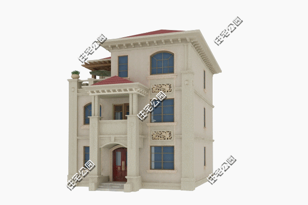 三層小戶型別墅，9x12米，占地面積100平，人人都喜歡