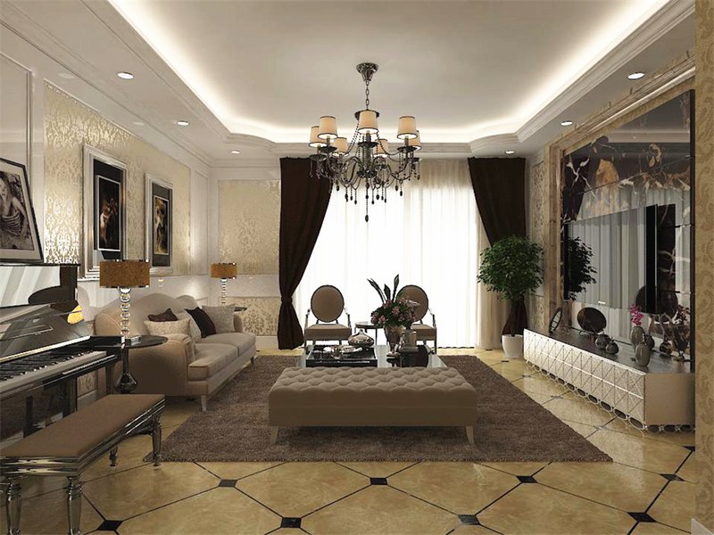 160平米的房子花了7萬(wàn)塊錢(qián)裝修，歐美風(fēng)情風(fēng)格簡(jiǎn)直太美了！