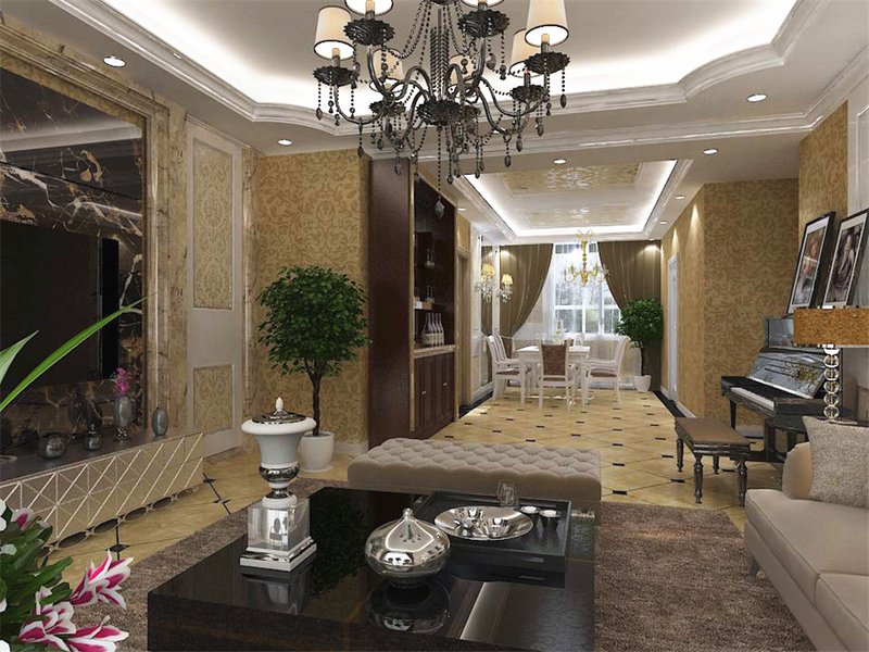 160平米的房子花了7萬(wàn)塊錢(qián)裝修，歐美風(fēng)情風(fēng)格簡(jiǎn)直太美了！