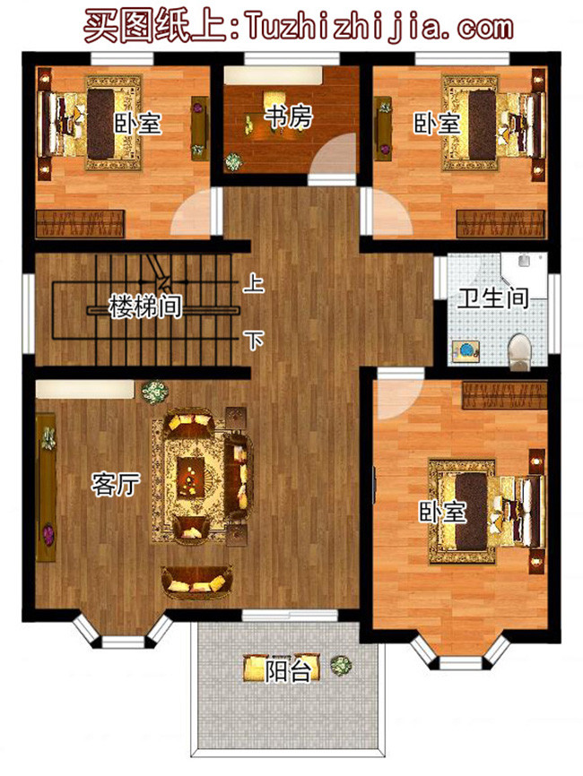 農(nóng)村30萬別墅款式三層戶型，這幾款逼格高，實(shí)用強(qiáng)