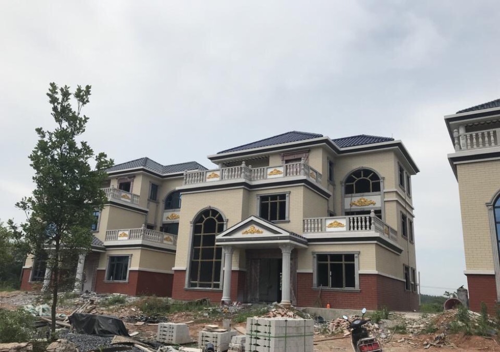 實景拍攝三層30萬別墅圖片大全，蓋好全村都跟風！