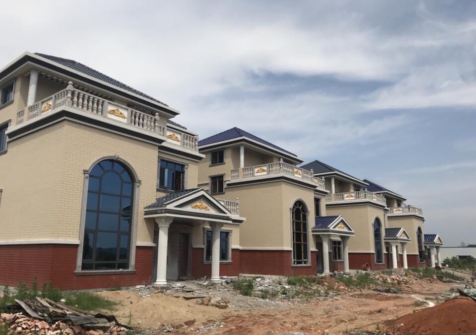 實景拍攝三層30萬別墅圖片大全，蓋好全村都跟風！