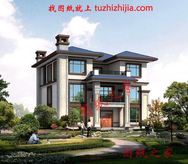 實景拍攝三層30萬別墅圖片大全，蓋好全村都跟風！