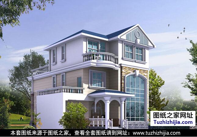 實景拍攝三層30萬別墅圖片大全，蓋好全村都跟風！