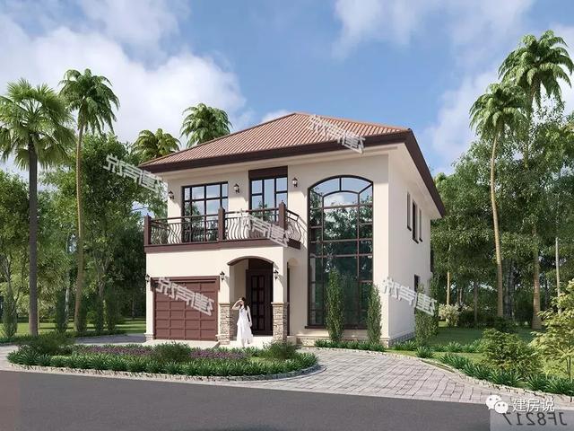 二層?xùn)|南亞風(fēng)情別墅設(shè)計(jì)圖，足不出戶，在家每天都像在度假