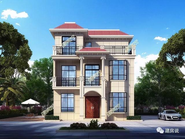 4款歐式別墅設(shè)計圖，設(shè)計的讓人眼前一亮，實用又便宜，還不趕緊來看看！