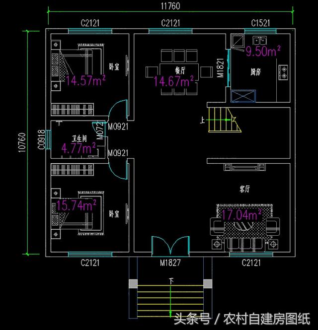 居住舒服的二層小樓別墅設(shè)計圖，經(jīng)濟又實用，真心不錯