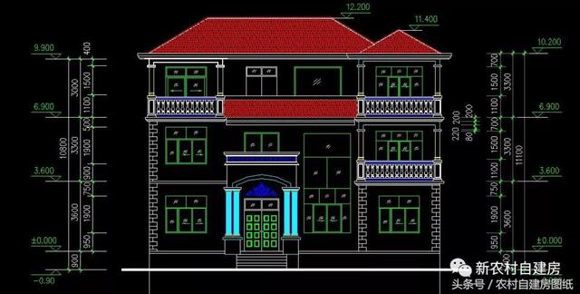30萬的別墅設(shè)計圖，10年增值了4倍，現(xiàn)在都有人照著建