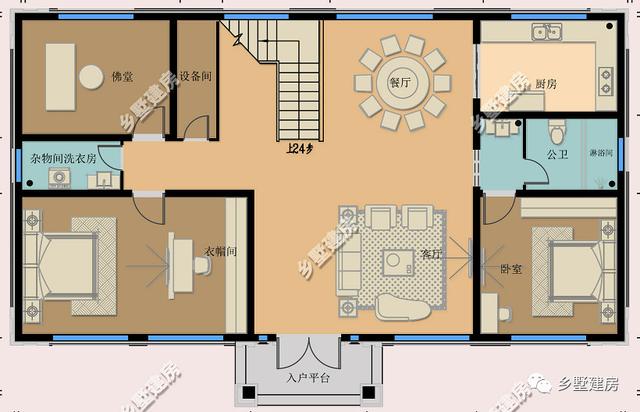 新式農(nóng)村自建房設(shè)計(jì)圖，對(duì)傳統(tǒng)自建房說(shuō)“不”，農(nóng)村自建房就該這么建！簡(jiǎn)單又大氣！