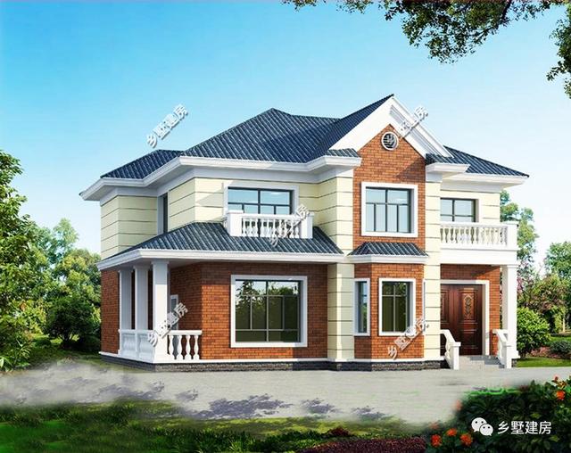 新式農(nóng)村自建房設(shè)計(jì)圖，對(duì)傳統(tǒng)自建房說(shuō)“不”，農(nóng)村自建房就該這么建！簡(jiǎn)單又大氣！