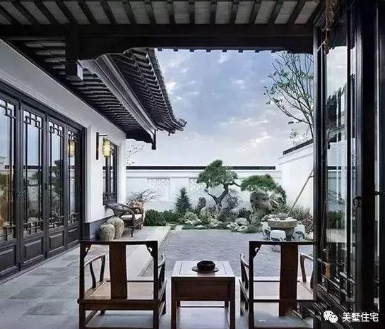 最美一層中式合院設(shè)計(jì)圖，價(jià)格低風(fēng)景好，建房就該這樣建