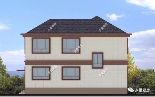 你可能不信，農村二層別墅設計圖，建成僅花18萬，美觀又實用！