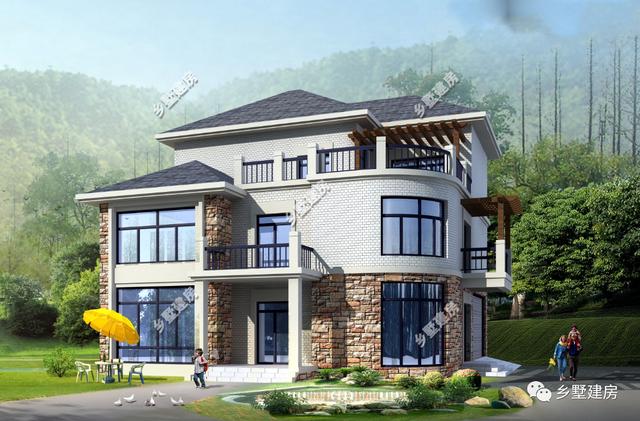 農(nóng)村自建別墅，盡孝心不說，還掙了面子，誰看了都羨慕的三層別墅設(shè)計圖