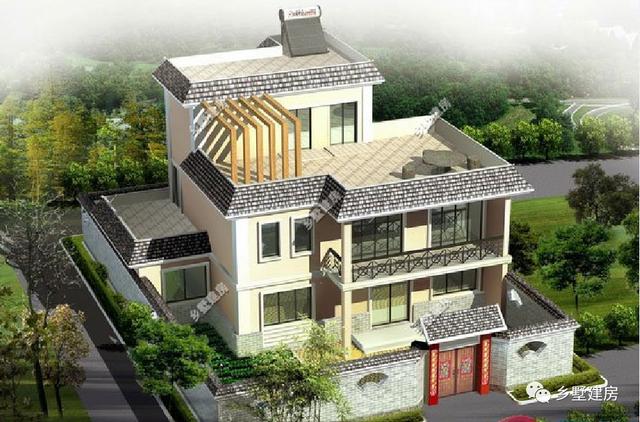 美觀大氣，主體造價都不超過三十萬的農(nóng)村別墅設計圖了解一下